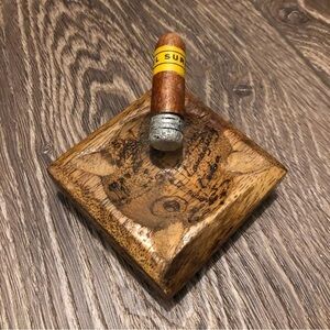 🎄 Cuban cigar ashtray wood hand  made